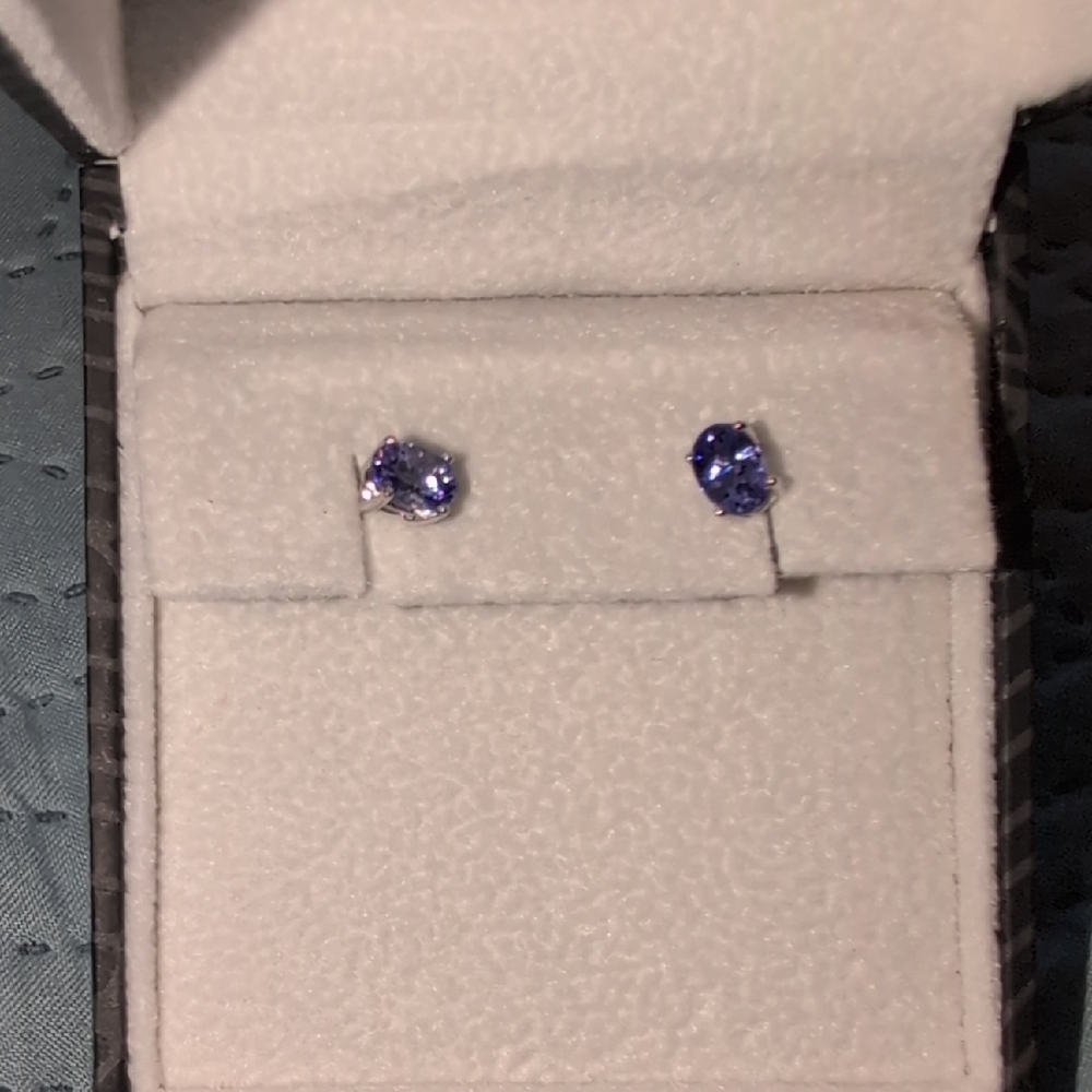 BN! Safi Kilima Tanzanite Stud Earrings
